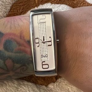 D&G Silver Watch